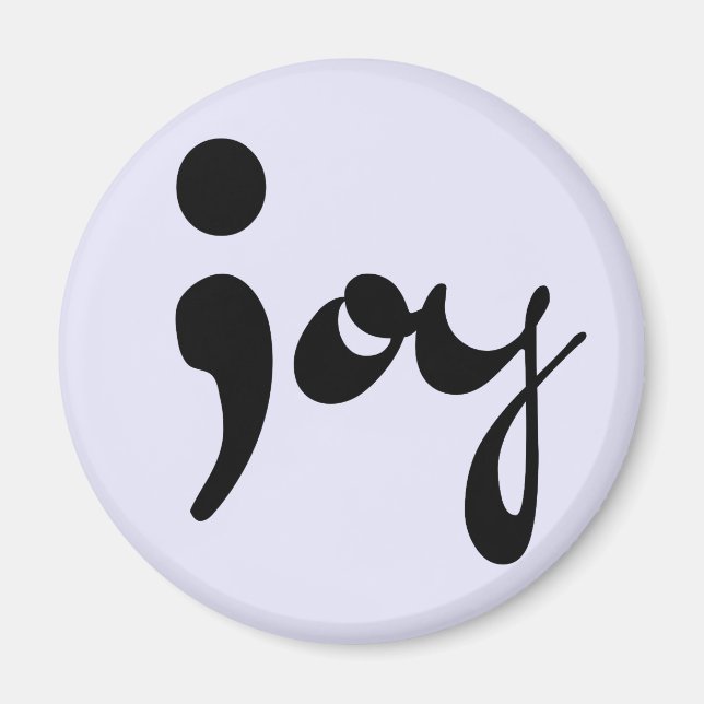 Imã Joy Semicolon Magnet (Frente)