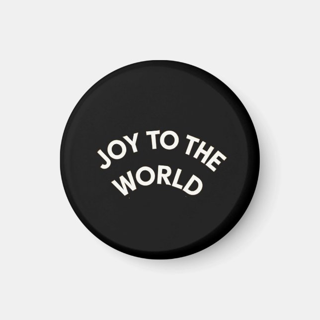 Imã Joy to the World (Frente)