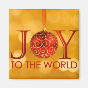 Imã Joy to the World Magnet