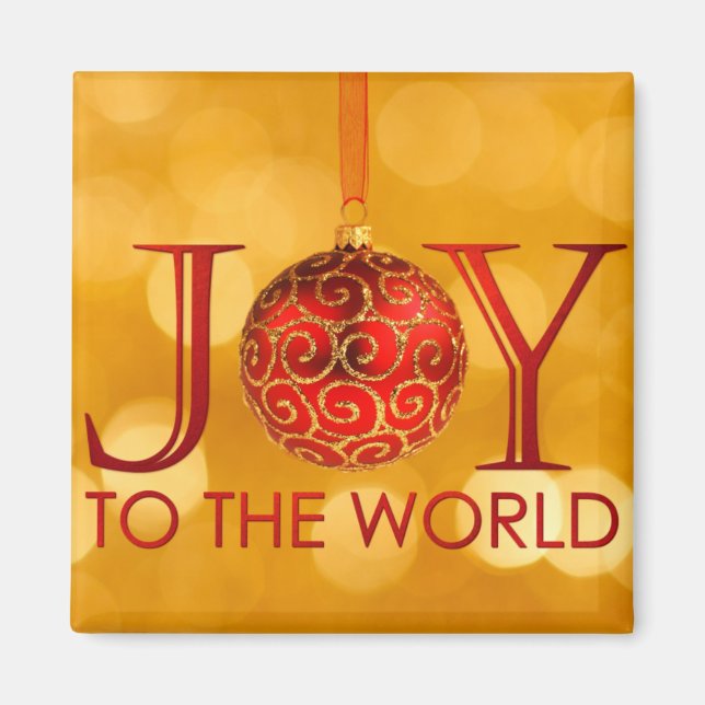 Imã Joy to the World Magnet (Frente)