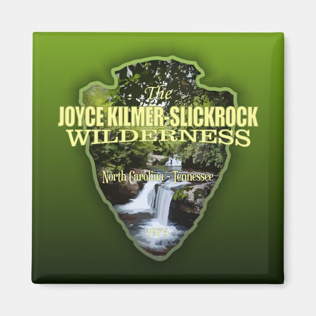 Imã Joyce Kilmer-Slickrock (seta) (Frente)