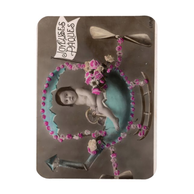 Ímã Joyeuse Paques (Vertical)