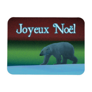 Ímã Joyeux Noё l - Urso Polar das Luzes