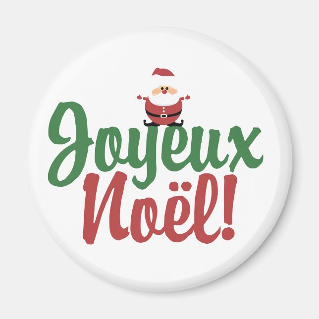 Imã Joyeux Noel Feliz Natal (Frente)