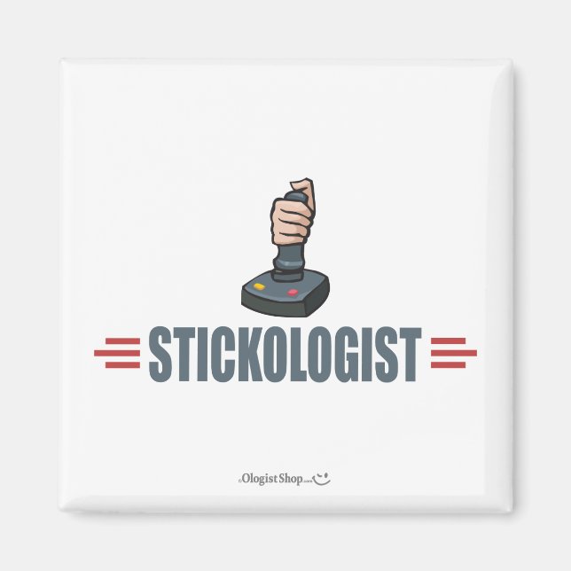 Imã Joystick Humorístico (Frente)