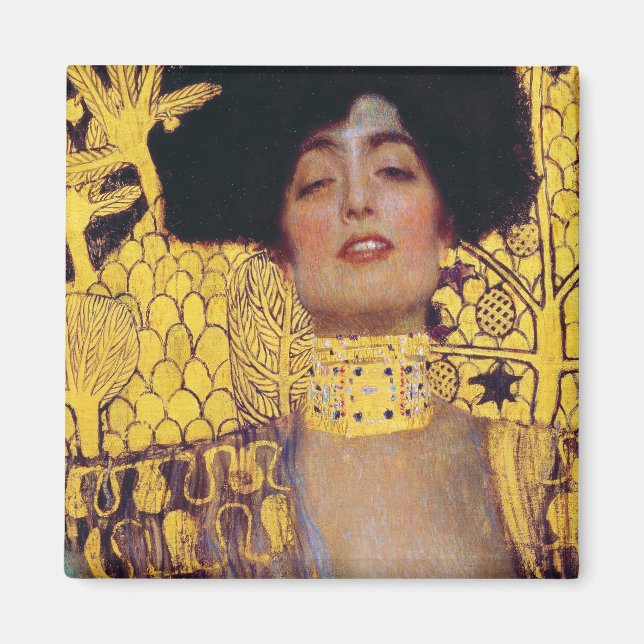 Imã Judith (Lady in Dourado), Gustav Klimt (Frente)