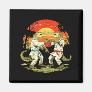 Imã Judô Crocodilo Natureza Kickboxing Taekwondo Artes