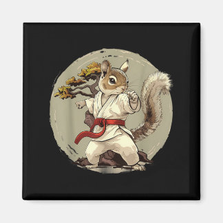 Imã Judô Esquilo Árvore Bonsai Kickboxing Taekwondo