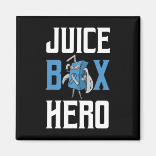 Imã Juice Box Hero Diabetes Azul Fita Endocrinologis