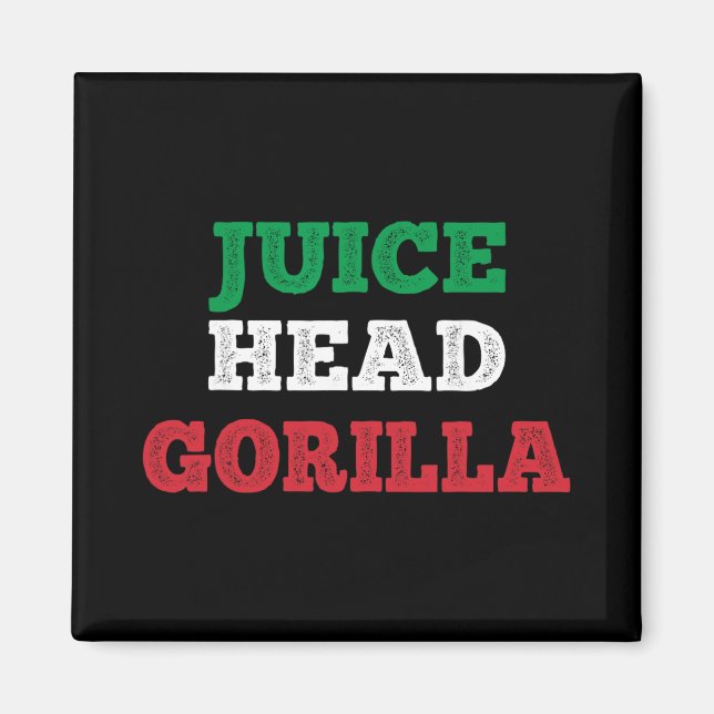 Imã Juicehead Gorilla New Jersey Garden Nj Shore Itali (Frente)