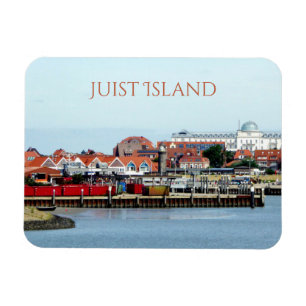 Ímã Juist City and Harbor, Juist Island, East Frisia