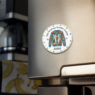 Imã Juíza do Concurso da Sweater de Natal Feia