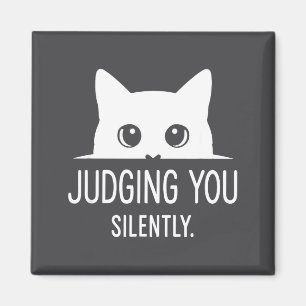 Imã Julgando Você Silenciosamente - Gato Engraçado