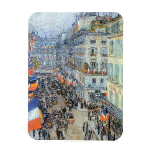 Ímã Julho décima quarta, rua Daunou por Childe Hassam