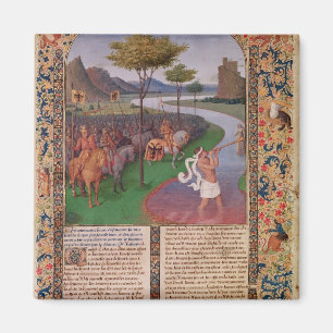 Imã Júlio César que cruza o Rubicon, c.1470
