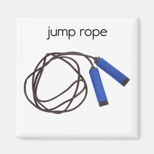 Imã Jump Rope Refrigerator Magnet (Frente)