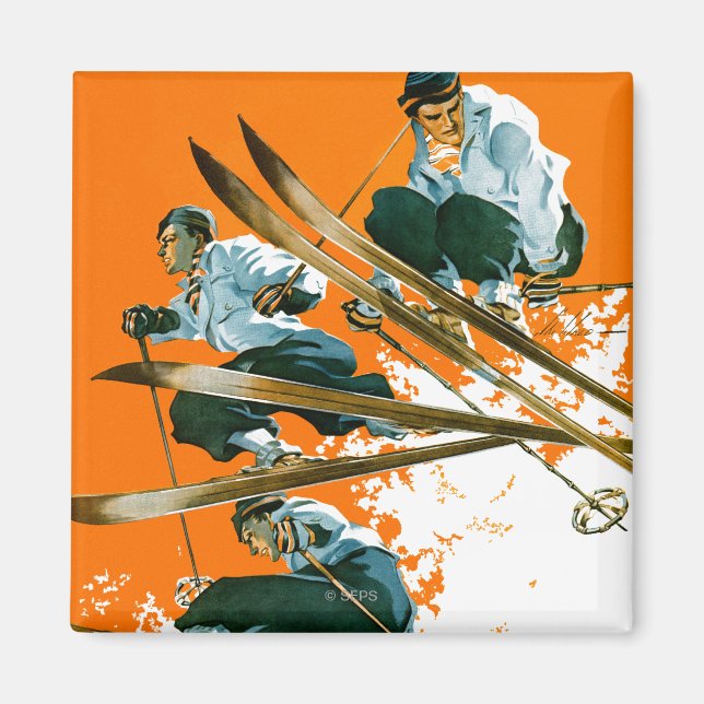 Imã Jumpers de Esqui por Ski Weld (Frente)