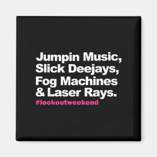 Imã Jumpin Music Slick Deejays Fog Machines E Laser