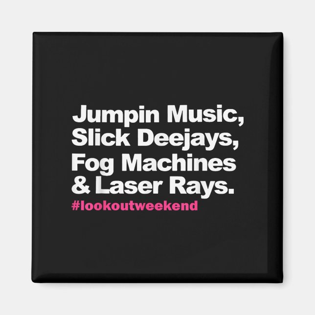 Imã Jumpin Music Slick Deejays Fog Machines E Laser (Frente)
