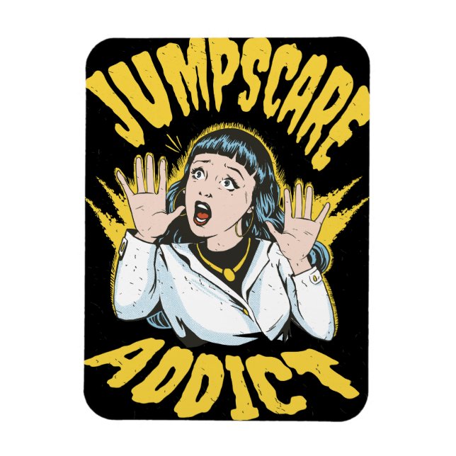 Ímã  Jumpscare Addict  (Vertical)