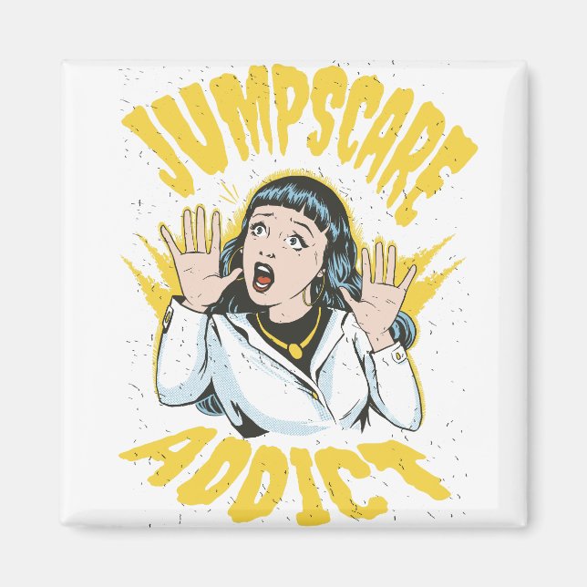 Imã  Jumpscare Addict  (Frente)