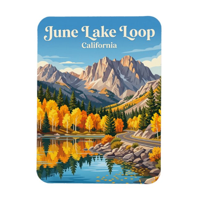 Ímã June Lake Loop EUA (Vertical)