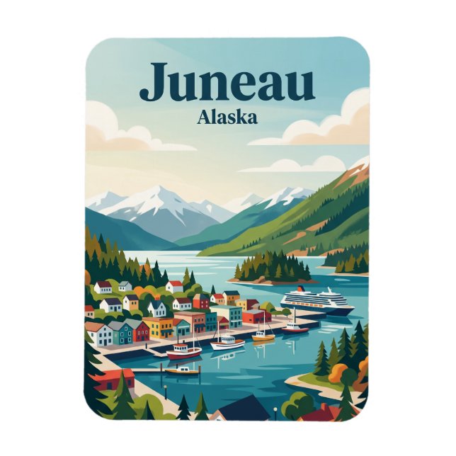 Ímã Juneau Alasca (Vertical)