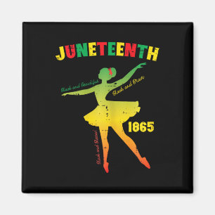 Imã Juneteenth Llerina Negro Linda Llet Meninas Crianç