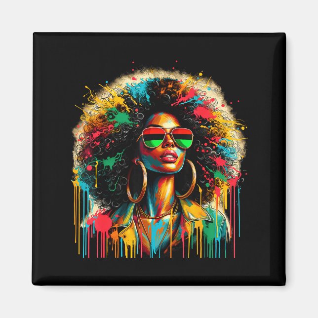 Imã Juneteenth mulheres negras rainha afro africana me (Frente)