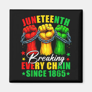 Imã Juneteenth quebrando todas as correntes desde 1865
