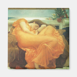 Imã Junho flamejante por Lord Frederic Leighton