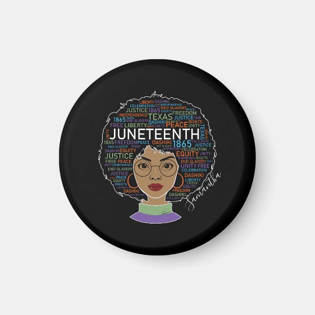 Imã Junta | Mulher negra | Direitos negros (Frente)