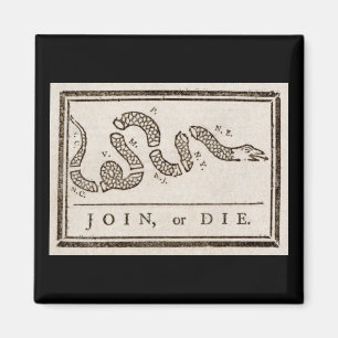 Imã Junte-se, ou morra-se bandeira