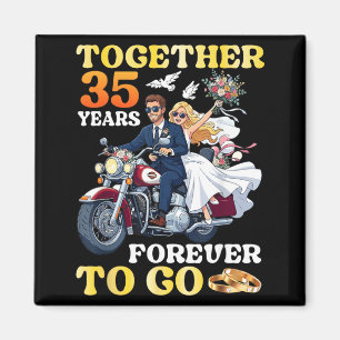 Imã Juntos 35 Anos Para Sempre 35º Aniversário de Casa