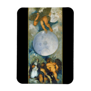 Ímã Júpiter Netuno e Plutão por Caravaggio em 1597