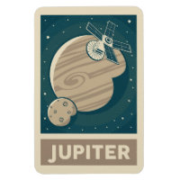 Jupiter Retro Galaxy Satélite