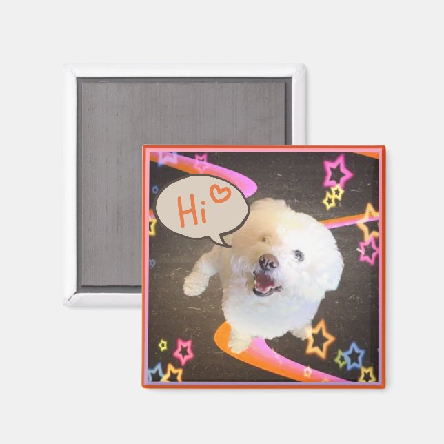 Imã Just Saying "Hi"  (Front/Back)