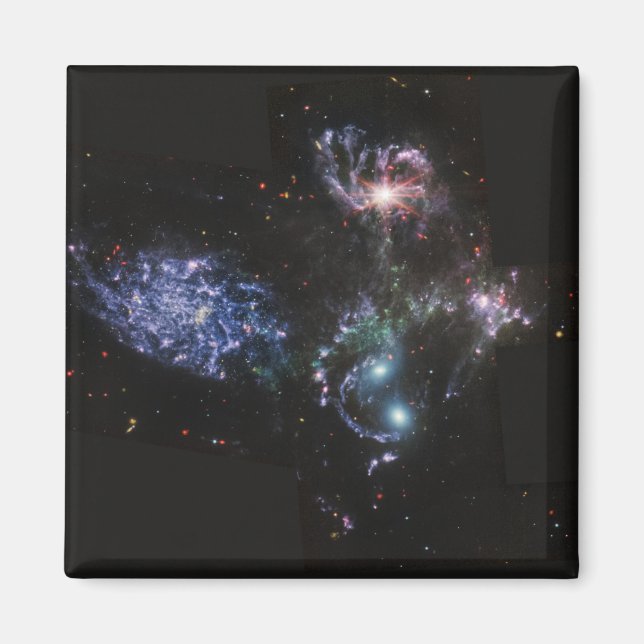 Imã JWST James Webb Telescópio Espacial Stephan's Quin (Frente)