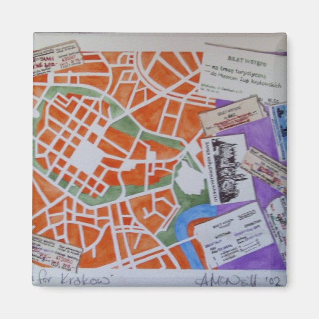 Imã K para ímã Cracóvia (Frente)