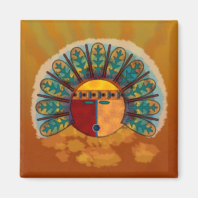 Imã Kachina Mask (Frente)
