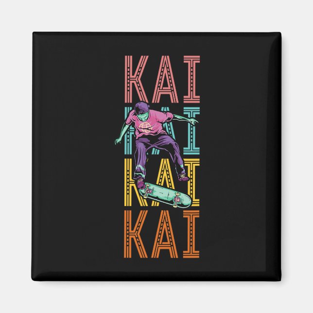 Imã Kai Skate Hob personalizado (Frente)