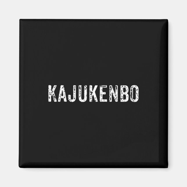 Imã Kajukenbo Distante I Karate Jujutsu Gift Id (Frente)
