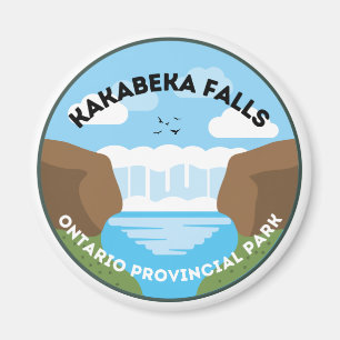 Imã Kakabeka Falls Ontario Provincial Park Magnet