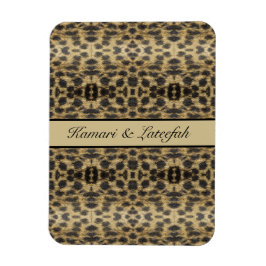 Ímã KaleidoCheetah, personalizado