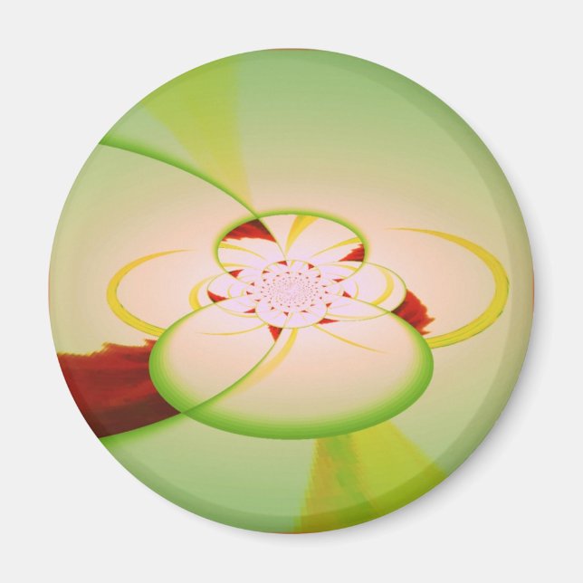 Imã Kaleidoscope Magnet - Design abstrato (Frente)