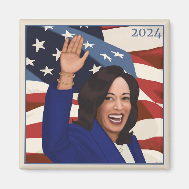 Imã Kamala 2024 (Frente)