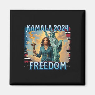 Imã Kamala 2024 Para A Campanha Presidencial Lady Libe