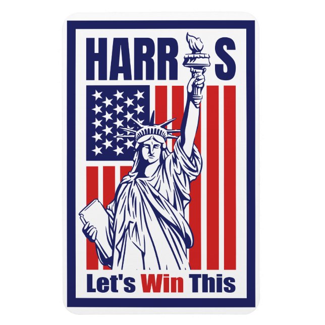 Ímã Kamala Harris (Vertical)