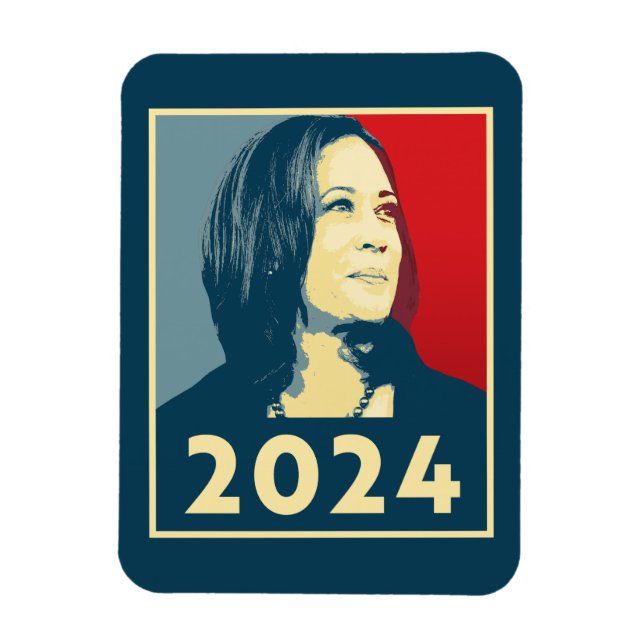 Ímã Kamala Harris 2024 (Vertical)