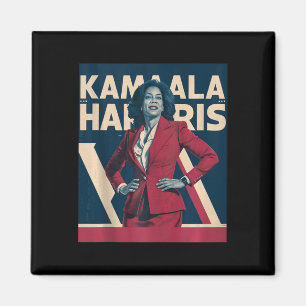 Imã Kamala Harris 2024 - Liderando com a Força Design